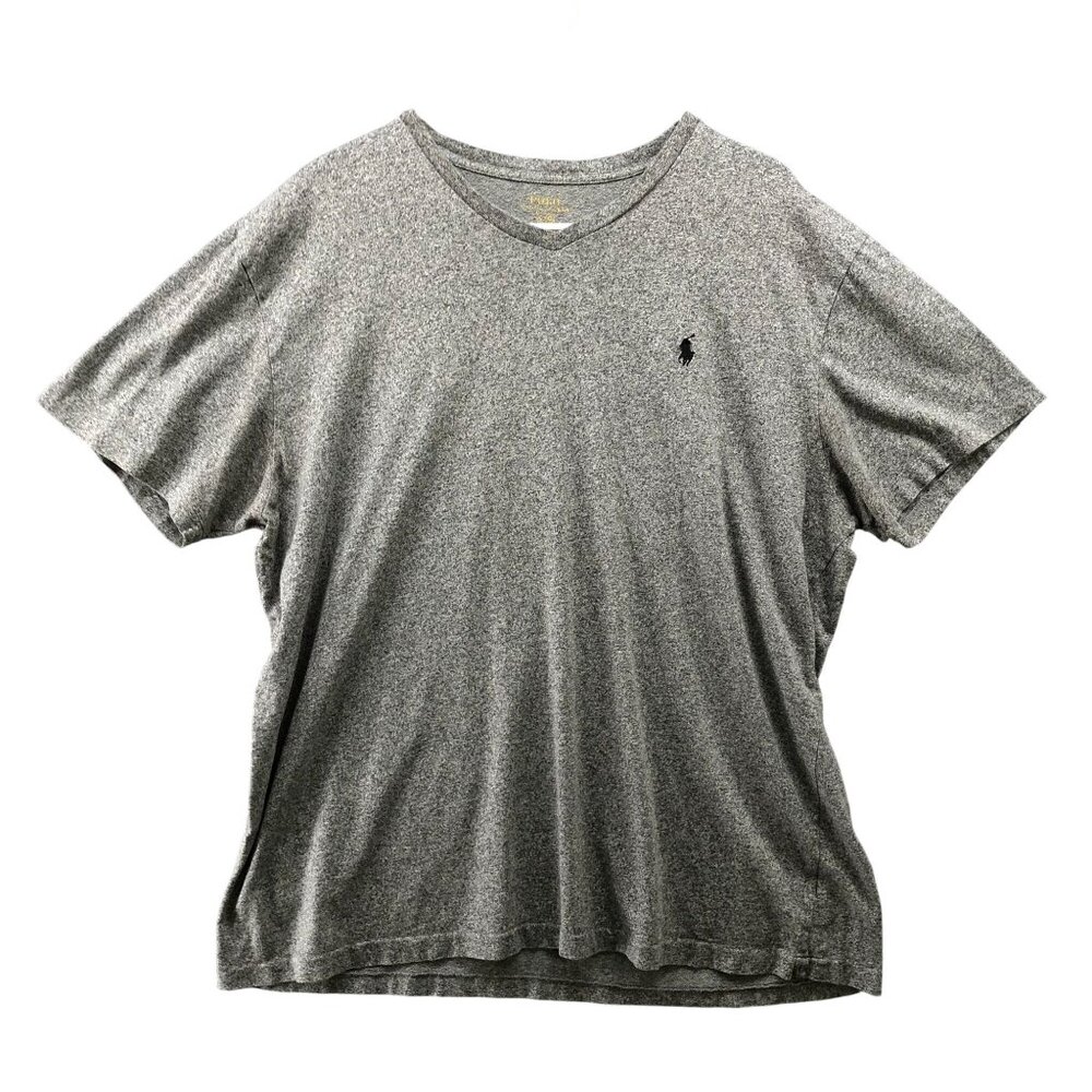 Polo Ralph‎ Lauren T Shirt Mens L Gray Short Sleeve Crewneck Pony Logo